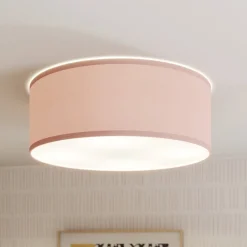 TK Lighting Taklampe Rondo Kids, Ø 38 cm, rosa| Taklamper