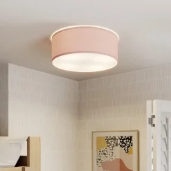 TK Lighting Taklampe Rondo Kids, Ø 38 cm, rosa| Taklamper