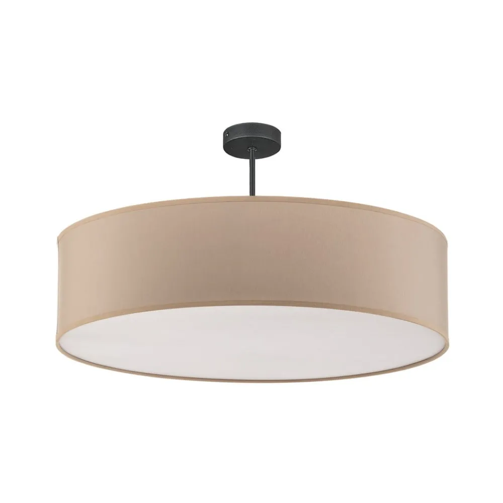 TK Lighting Taklampe Rondo med avstandsstykke, krem Ø 60 cm Clearance