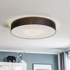 TK Lighting Taklampe Rondo mørkegrå Ø 80 cm| Taklamper