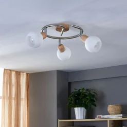 Lindby Taklampe Svenka, 3 lyskilder, sirkel| Spotter I Tak