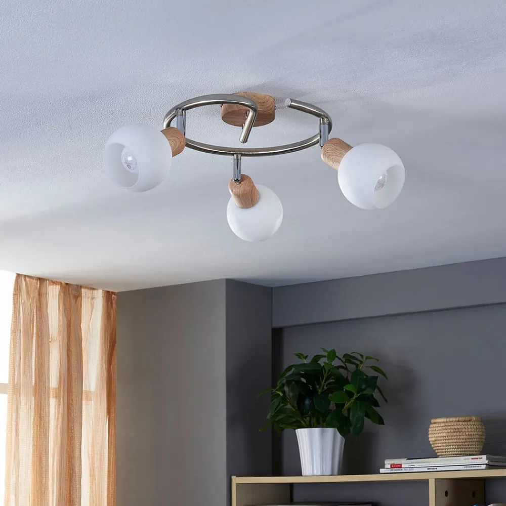 Lindby Taklampe Svenka, 3 lyskilder, sirkel| Spotter I Tak