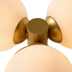 Lucide Taklampe til bad Trudy, 3 lysk. matt gull / opal Clearance