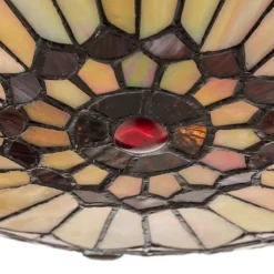 QUOIZEL Taklampe West End i Tiffany-stil Online