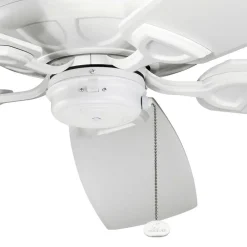 KICHLER Takventilator Kevlar 60 IP44, hvit, Ø 152 cm Hot