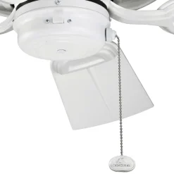 KICHLER Takvifte Kevlar 42 IP44, hvit, Ø 107 cm| Takvifter|Takvifter Uten Lys