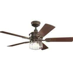 KICHLER Takvifte Lyndon, IP23| Takvifter|Takvifter Med Lys Og Fjernkontroll