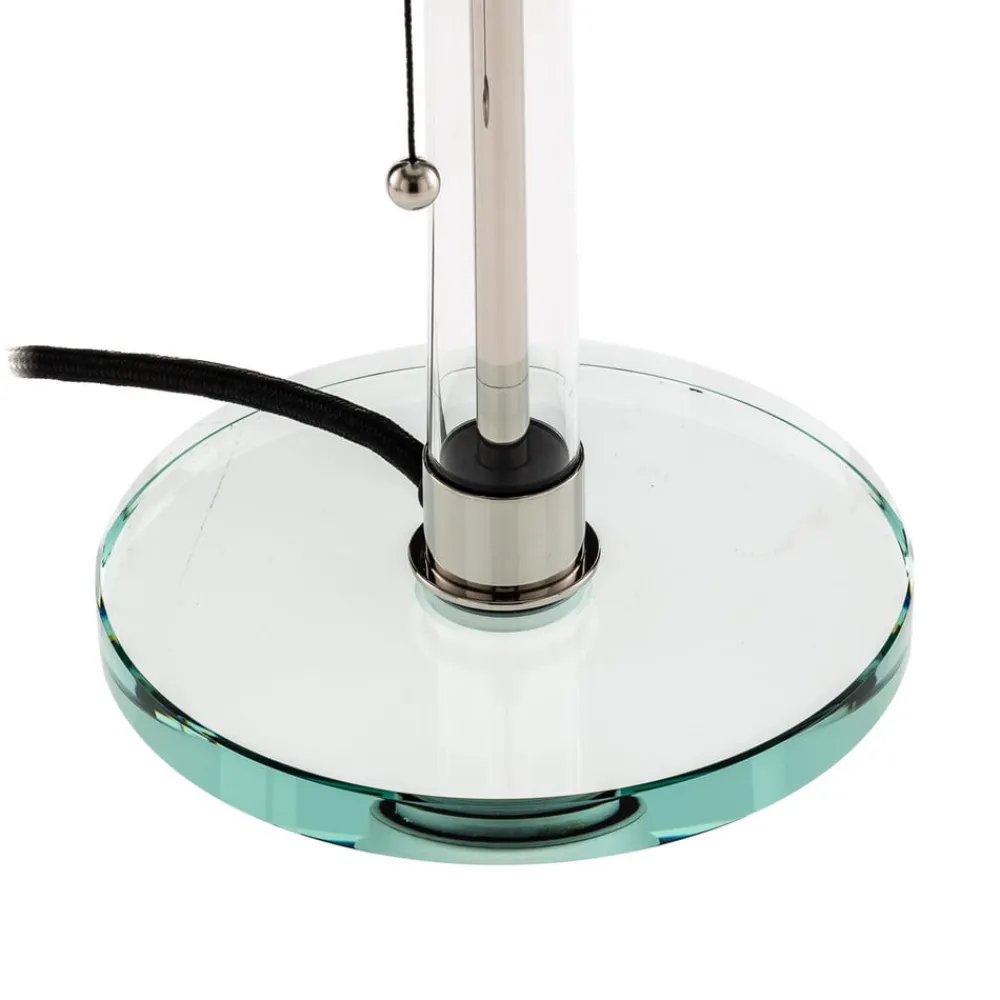 TECNOLUMEN Wagenfeld WG24 bordlampe med glassfot| Design- Og Hotellbelysning|Bordlamper