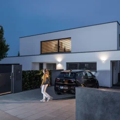 Theben theLeda D SUL AL vegglampe front/up| Vegglamper Utendørs