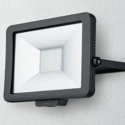 Theben utendørs LED-spot theLeda B50L, svart aluminium 5 000 K| Utespotter|Vegglamper Utendørs