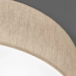 FISCHER & HONSEL Thor taklampe i tekstil, sand, Ø 40 cm| Design- Og Hotellbelysning|Taklamper
