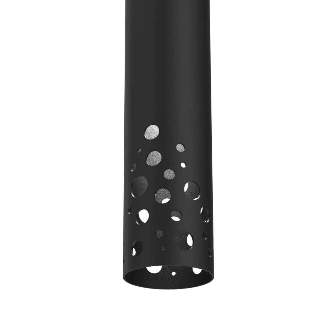 Luminex Tibia hengelampe, 3 lyskilder, lang, svart, stål, GU10| Pendellamper