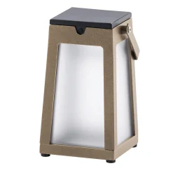Les Jardins Tinka LED-solcellelykt bærbar, muskat Discount