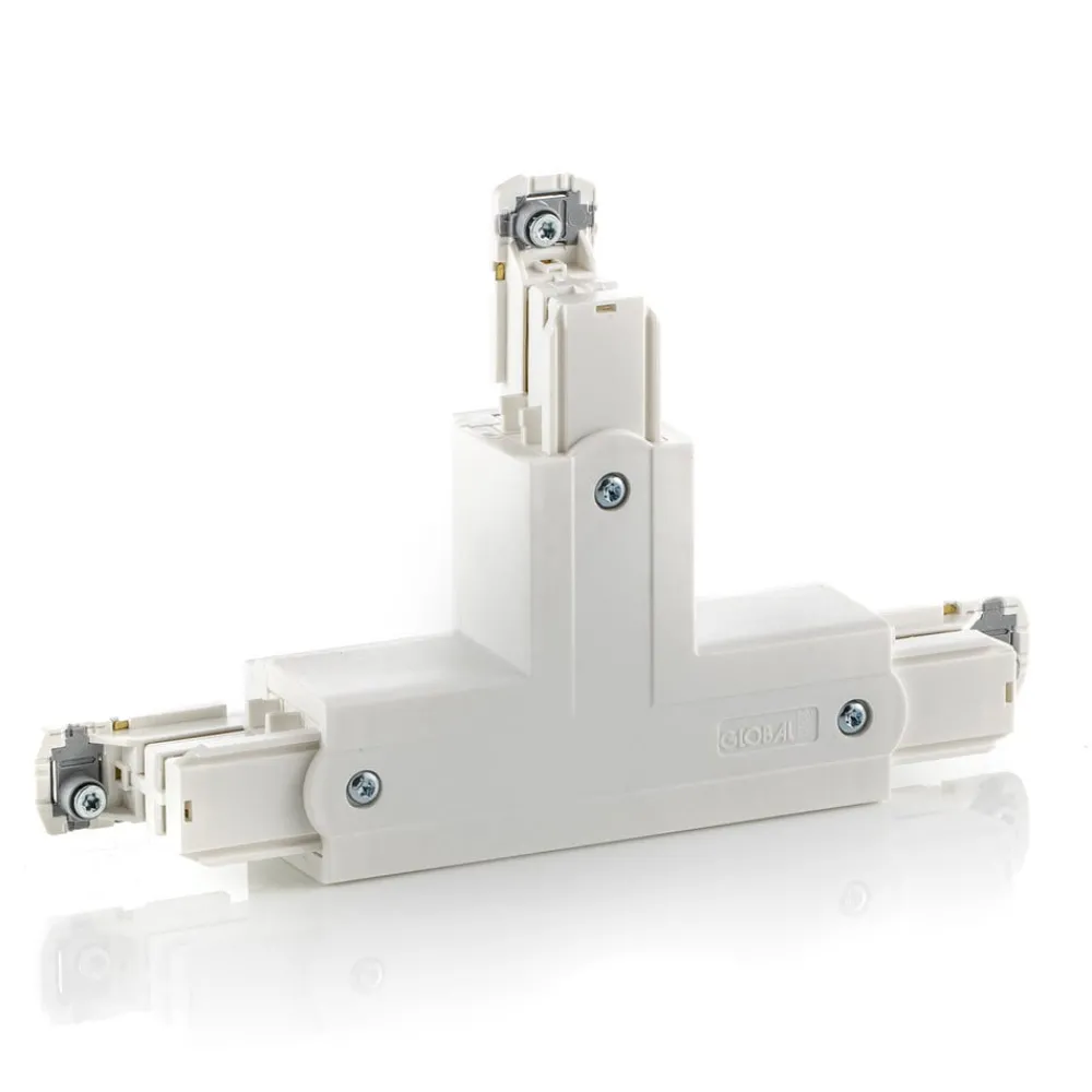 GLOBAL T-kontakt Noa leder innvendig høyre, hvit Sale