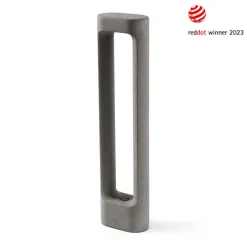 FARO BARCELONA Totem LED-veilampe, grå, betong, høyde 61,1 cm Online