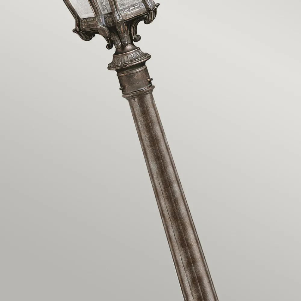 KICHLER Tournai veilampe, høyde 110 cm, aluminium, glass Best