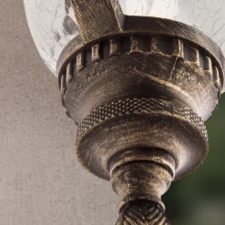 ORION Tradisjonell hengelampe Paula med strukturglass Sale