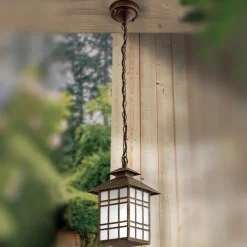 ORION Tradisjonell utendørs pendellampe Ilka m. kjetting| Pendellamper Utendørs