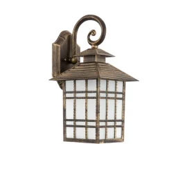 ORION Tradisjonell utendørs vegglampe Ilka som lykt Hot