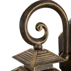 ORION Tradisjonell utendørs vegglampe Ilka som lykt Hot