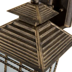 ORION Tradisjonell utendørs vegglampe Ilka som lykt Hot