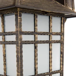 ORION Tradisjonell utendørs vegglampe Ilka som lykt Hot