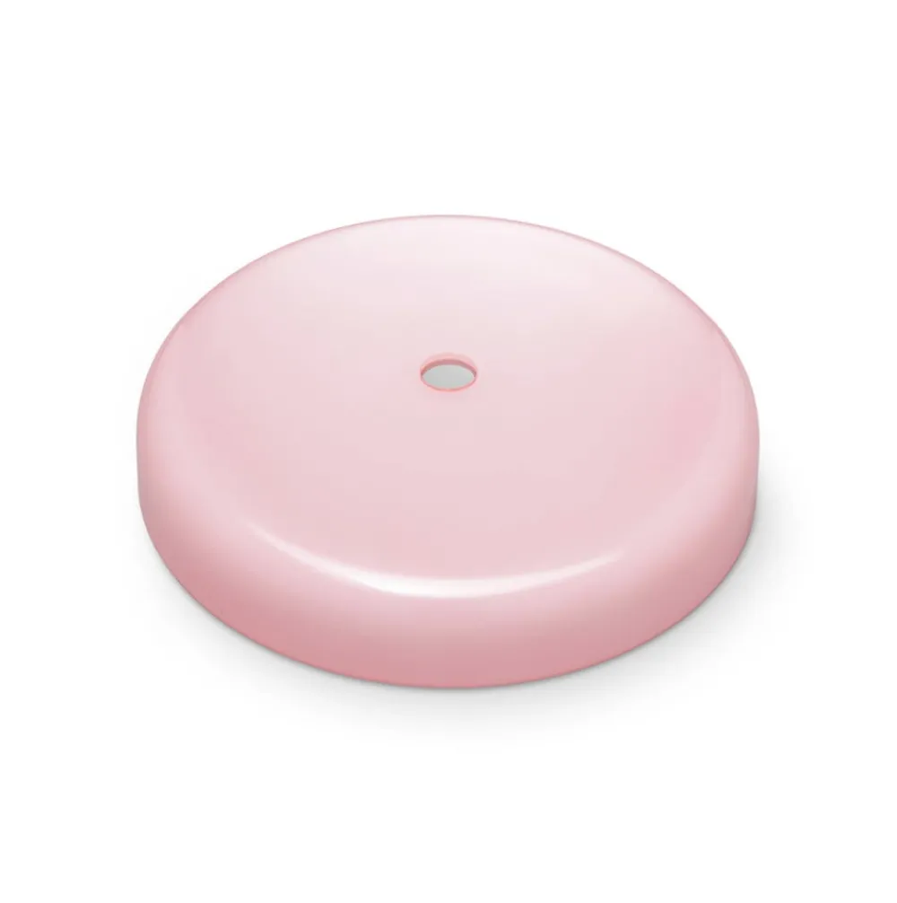 DESIGN BY US Trip LED oppladbar bordlampe, grå/rosa, marmor, glass, IP44| Dekorasjonsbelysning|Kommersiell Utebelysning