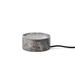 DESIGN BY US Trip LED oppladbar bordlampe, grå/rosa, marmor, glass, IP44| Dekorasjonsbelysning|Kommersiell Utebelysning