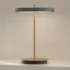 UMAGE LED oppladbar bordlampe Asteria Move antrasitt/messing 31 cm| Bordlamper