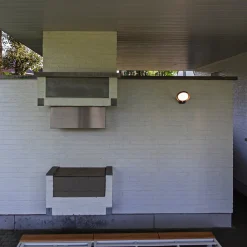 LUTEC Utend LED-vegglampe Polo, støpt aluminium m sensor