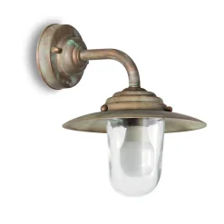 Moretti Luce Utend vegglampe Chalet høyde 26 cm ant.mess. klar| Vegglamper Utendørs