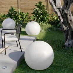 Nowodvorski Lighting Utendørs dekorasjonslampe Cumulus XL, kule, Ø 80 cm Online