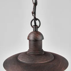 Lucide Utendørs hengelampe Aruba, rustbrun| Pendellamper Utendørs