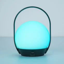 LUTEC connect Utendørs LED-lampe Cardi m RGB, CCT og bærehåndtak| Smarthus Utebelysning