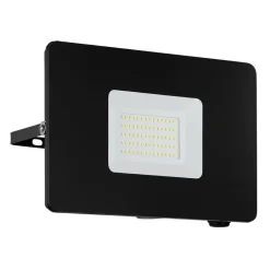 EGLO Utendørs LED-spot Faedo 3 i svart, 50 W| Utespotter