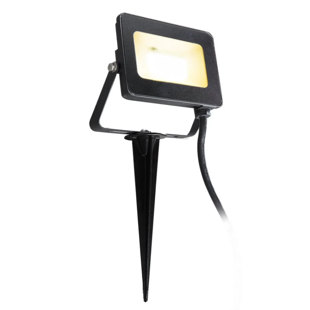 Heitronic Utendørs LED-spot Kingston med jordspyd, RGBW| Utespotter