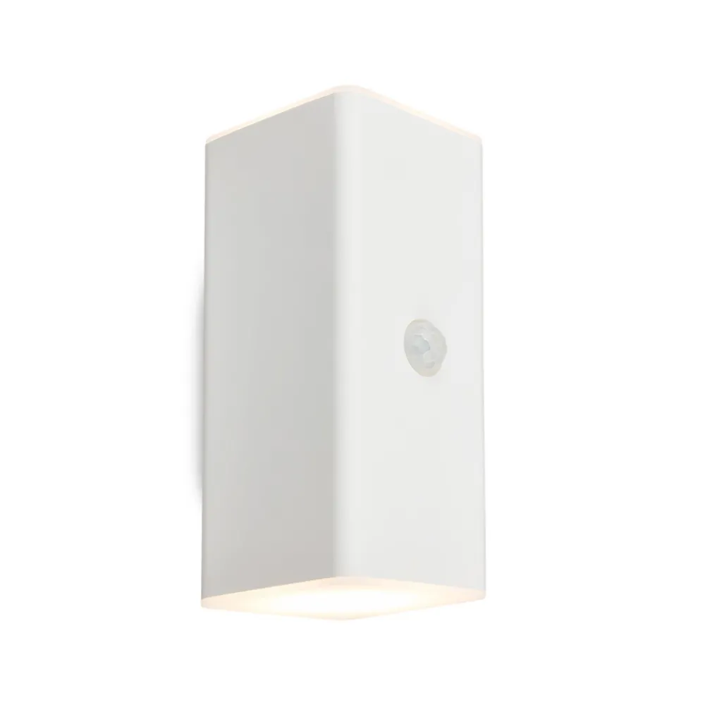 Briloner Utendørs LED-vegglampe 3788016, hvit, sensor, opp/ned Hot