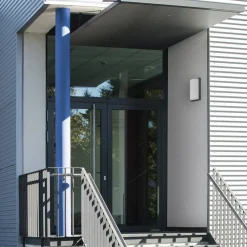 LCD Utendørs LED-vegglampe 039 sensor, grafitt| Vegglamper Med Sensor|Utebelysning Med Sensor