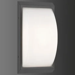 LCD Utendørs LED-vegglampe 053 sensor, grafitt| Vegglamper Med Sensor