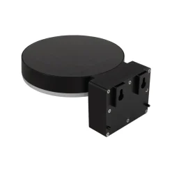 Globo Utendørs LED-vegglampe 36507 svart, sensor, plast| Solcellelamper Med Sensor|Vegglamper Med Sensor