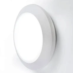 Fumagalli Utendørs LED-vegglampe Berta Ø27,5 cm hvit 11W CCT| Kommersiell Utebelysning|Vegglamper Utendørs