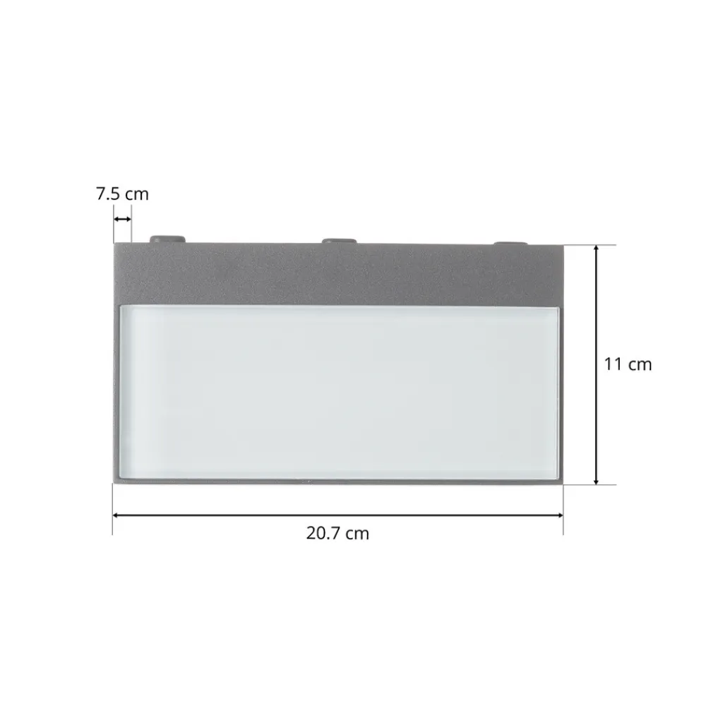 CMD Utendørs LED-vegglampe 9027, Up-Down