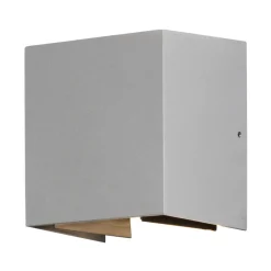 Konstsmide Utendørs LED-vegglampe Cremona 13 cm grå Discount