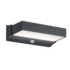 Trio Lighting Utendørs LED-vegglampe Cuando med bevegelsessensor| Kommersiell Utebelysning|Vegglamper Med Sensor