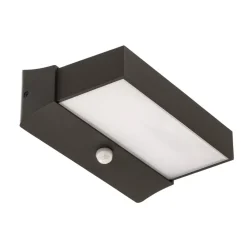 Trio Lighting Utendørs LED-vegglampe Cuando med bevegelsessensor| Kommersiell Utebelysning|Vegglamper Med Sensor