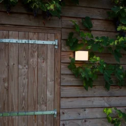 LUTEC Utendørs LED-vegglampe Doblo terning 15 cm 3 000 K| Vegglamper Utendørs