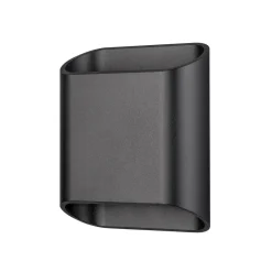 LCD Utendørs LED-vegglampe, grafitt, opp & ned, CCT, dimbar, aluminium