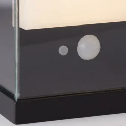 Searchlight Utendørs LED-vegglampe med solenergi 67419BK| Solcellelamper