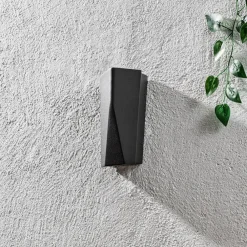 Trio Lighting Utendørs LED-vegglampe Tay i trykkstøpt aluminium| Kommersiell Utebelysning|Led-Utendørs