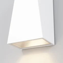 Maytoni Utendørs LED-vegglampe Times Square hvit Hot